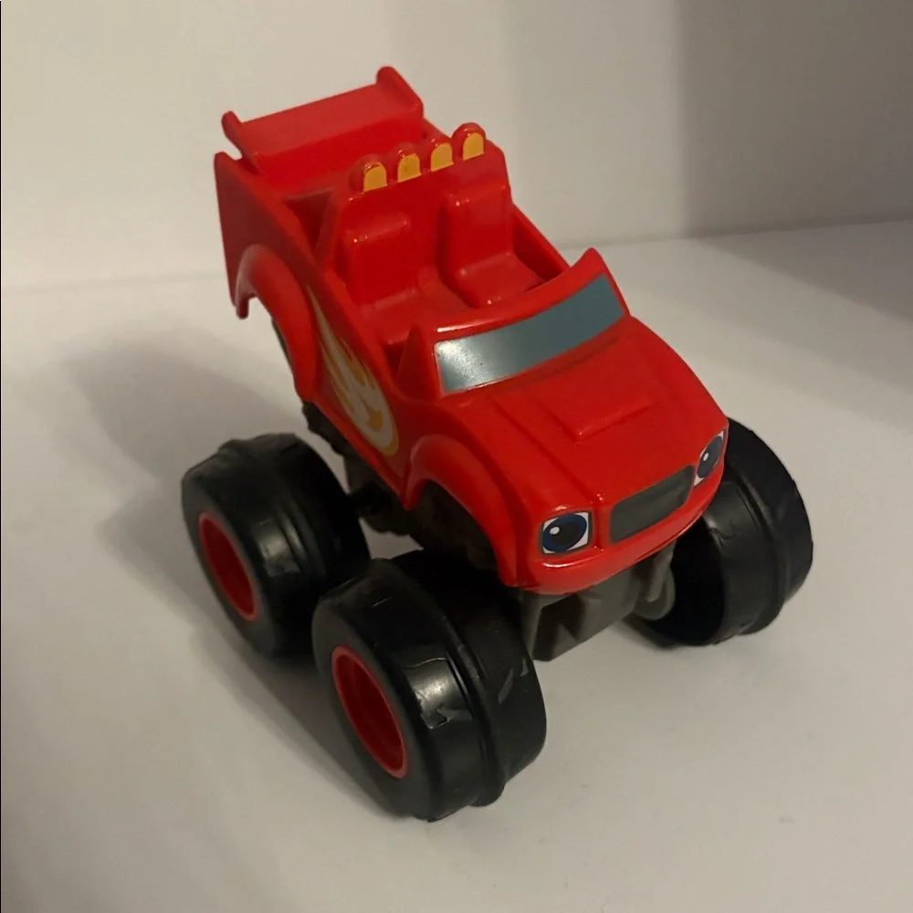 Nickelodeon Blaze and the Monster Machines Push Down n Go Truck (2014 Mattel)